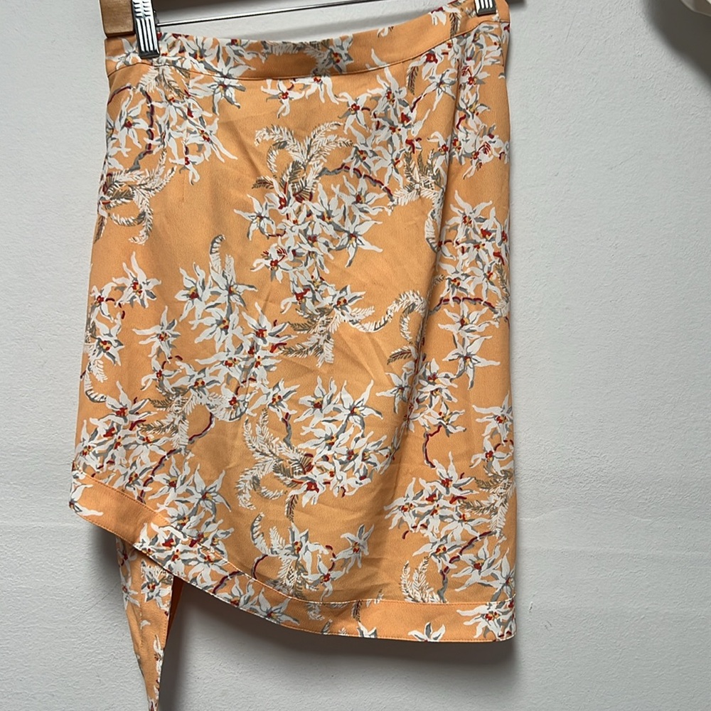 Cinq à Sept Trailing Orchid Greta skirt cover up size XS NWT - Picture 6 of 9